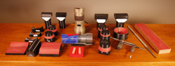 Breath Flute Components and Sanding Tools